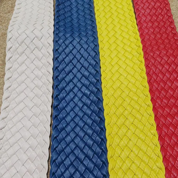 Shoes upper MOQ 500 yard wholesale ladies sandal shoes accessories knitted upper slipper woven upper