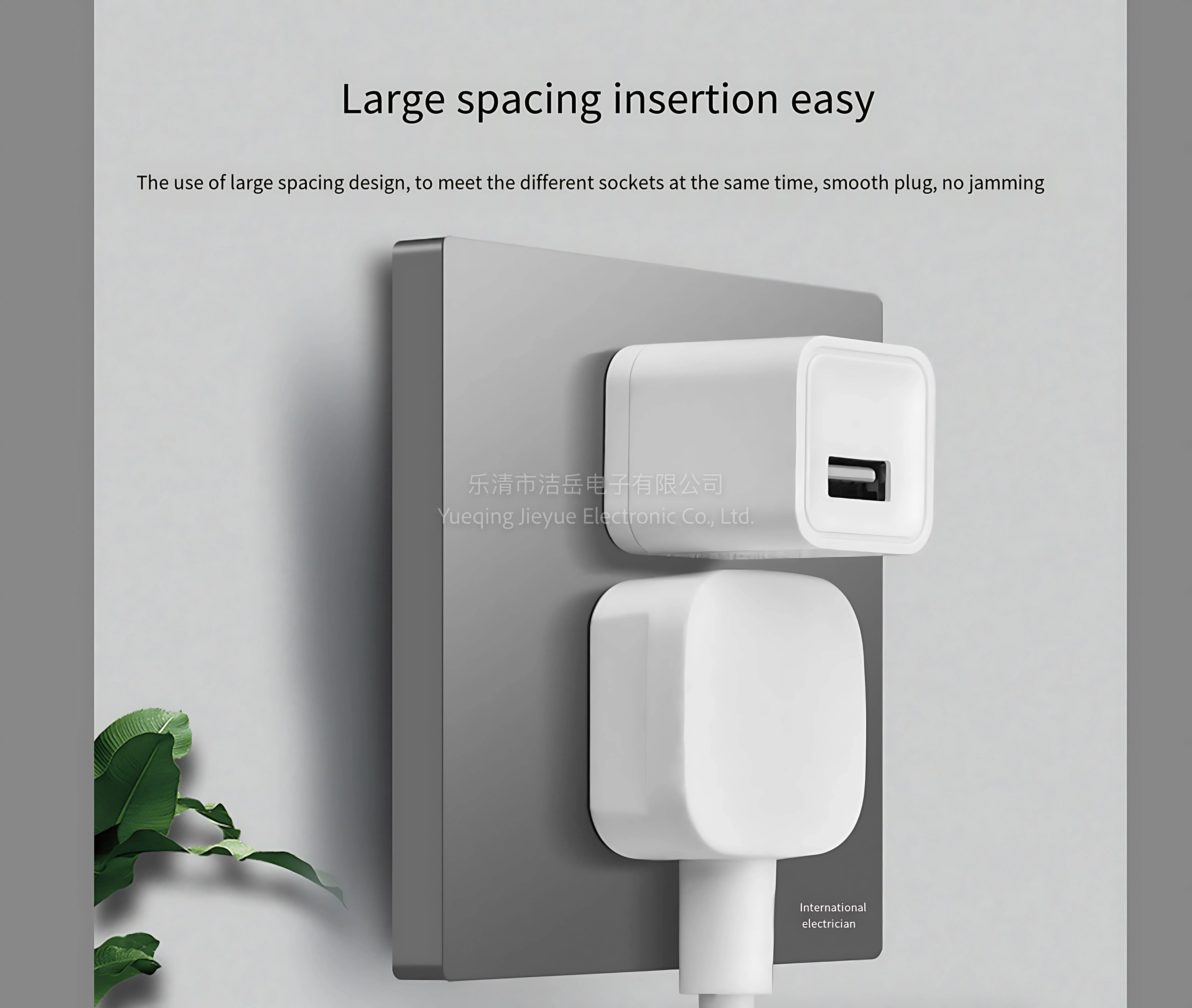 Wall switch socket 86 type concealed installation 16a air conditioning five-hole socket panel gray