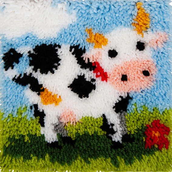 Latch Hook Rug Kits Crocheting Carpet Rug fish Cushion Mat Crochet Tapestry Sofa Decor