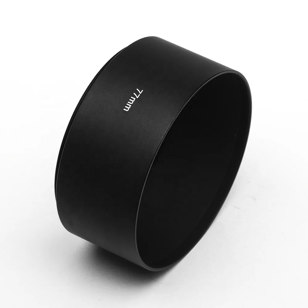 77 mm Screw Mount Telephoto Lens Hood For Sony Canon Nikon Digital SLR Camera