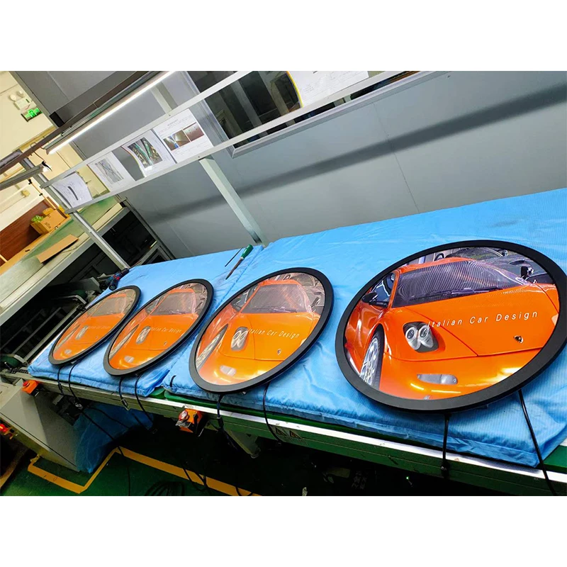 60cm Round Lcd Display for Indoor Lcd Advertising Players Newest Design