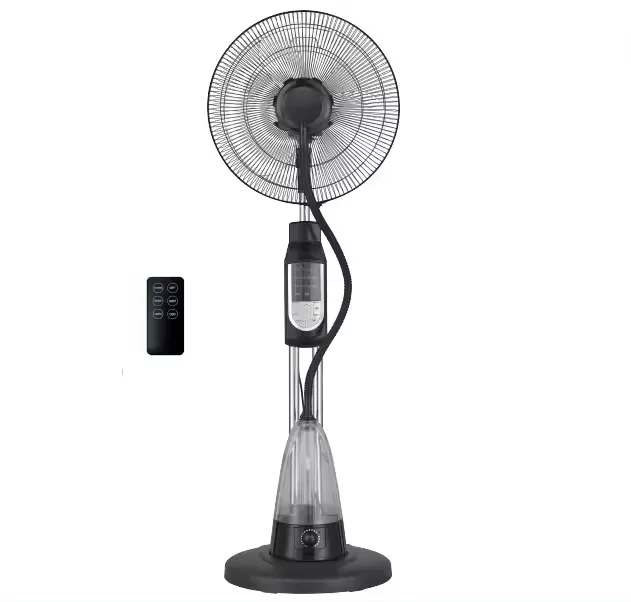 MeiHua Wholesalers Remote Control 16 Inch 3.5L Water Capacity Humidifier Air Indoor Standing Cooling Water Stand Mist Fan