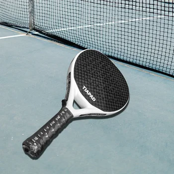 High Quality 18K Carbon Fiber Professional Padel Rackets for Intermediate Level