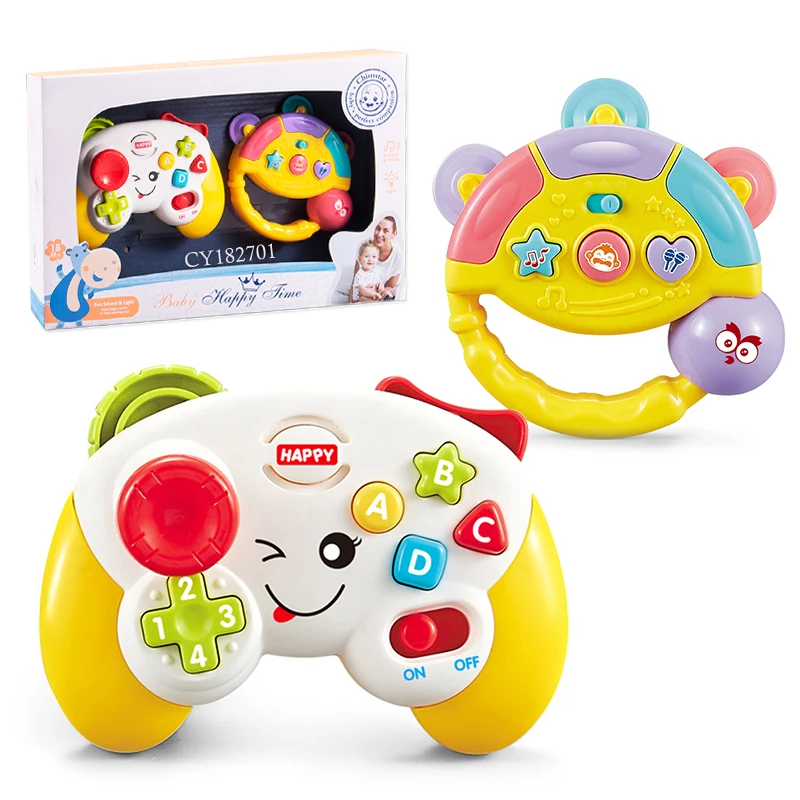 Wholesale Early Educational Learning Baby Light And Sound Toy Game Controller