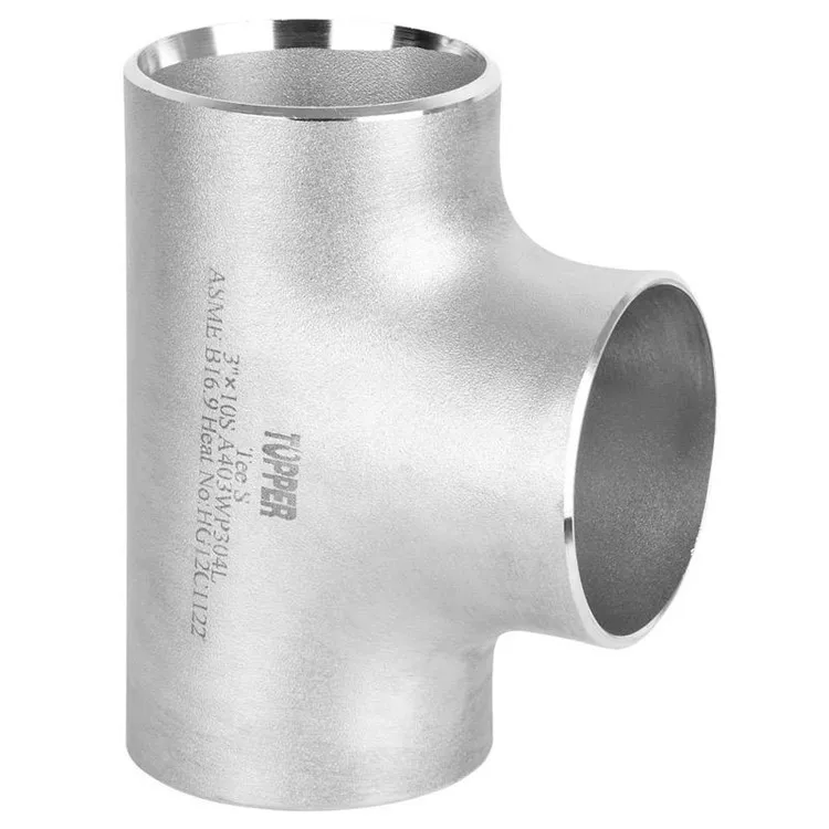 Butt Pipe Fitting welded carbon steel tee/tee/steel tee