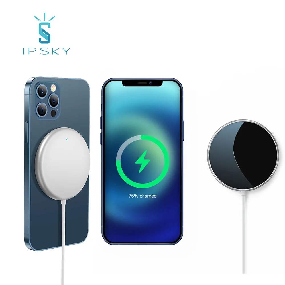 IPSKY новая технология 15 Вт Быстрая зарядка беспроводное зарядное устройство Держатель для мобильного телефона iphone