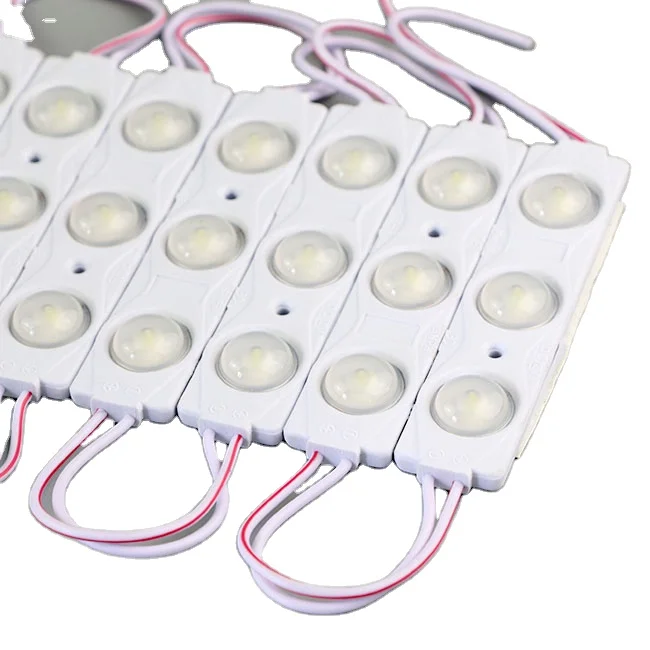 Высокомощный водонепроницаемый модуль с объективом 2835 1,5 Вт 12 В постоянного тока с 3 светодиодами для вывески