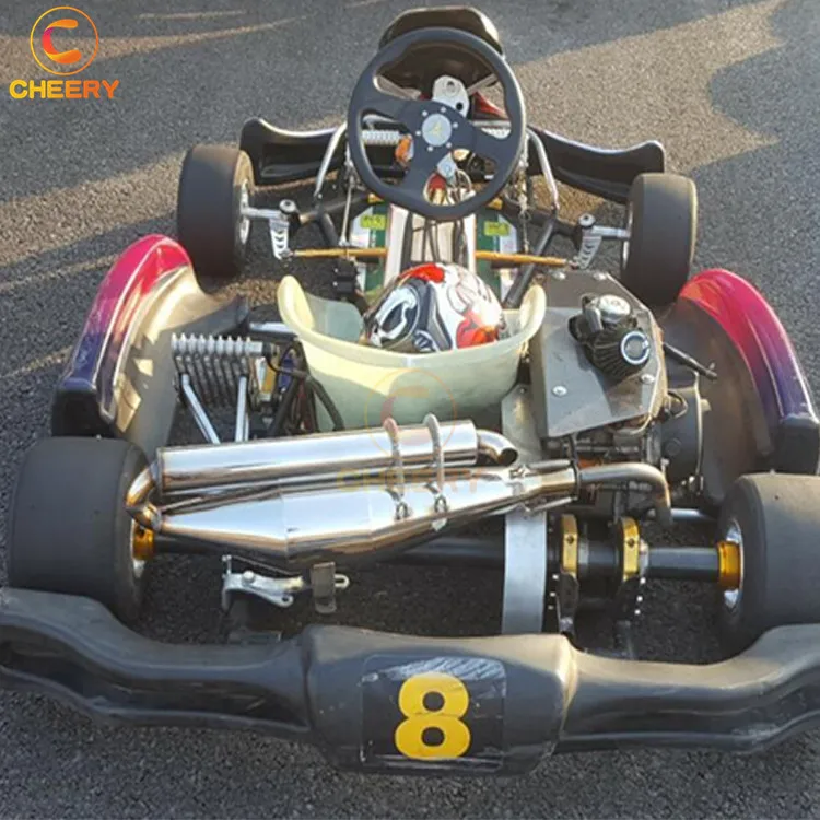 Крытый гоночных игр 150cc 8.3HP 90 км/ч бензин высокой скорости для картинга Профессиональный go kart продажи