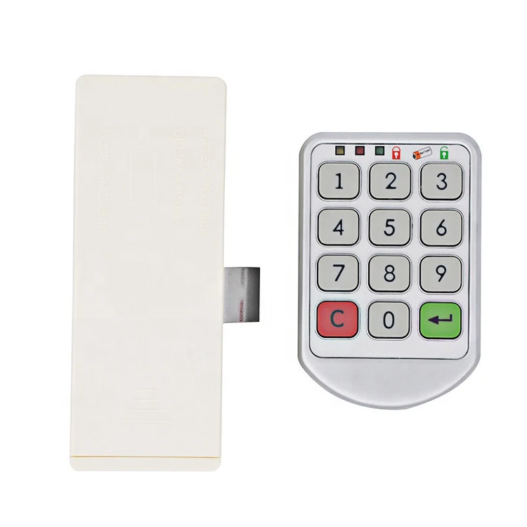 Intelligent Digital Drawer cabinet locker Electronic Password Keypad Number Pin Code Lock for Lockers