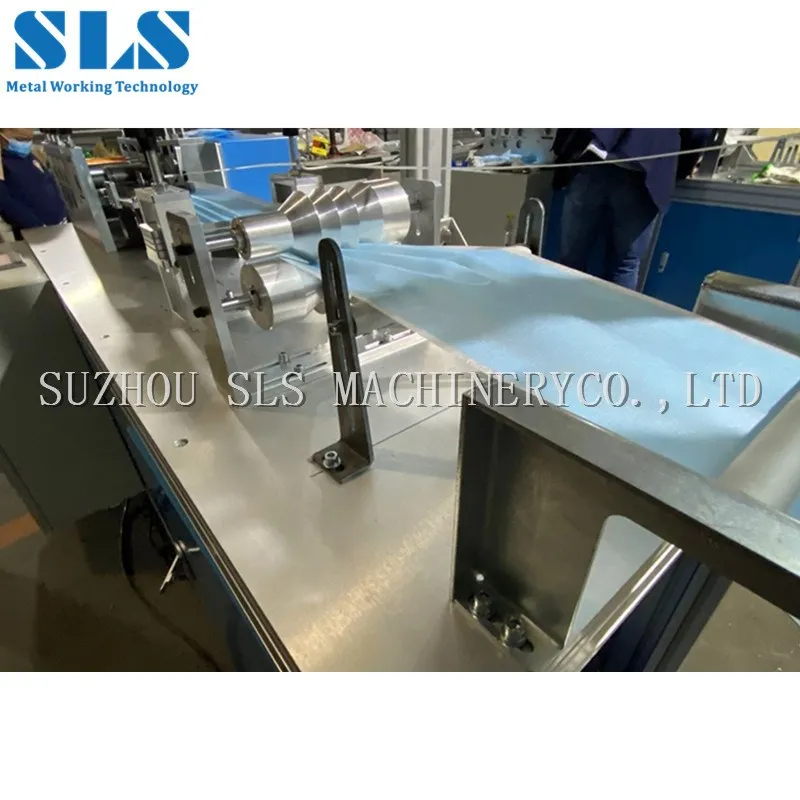 
Semi Automatic Surgical Facial Mask Making Manufacturing Production Line Disposable Medical 3 Ply Non Woven Face Mask Machine 