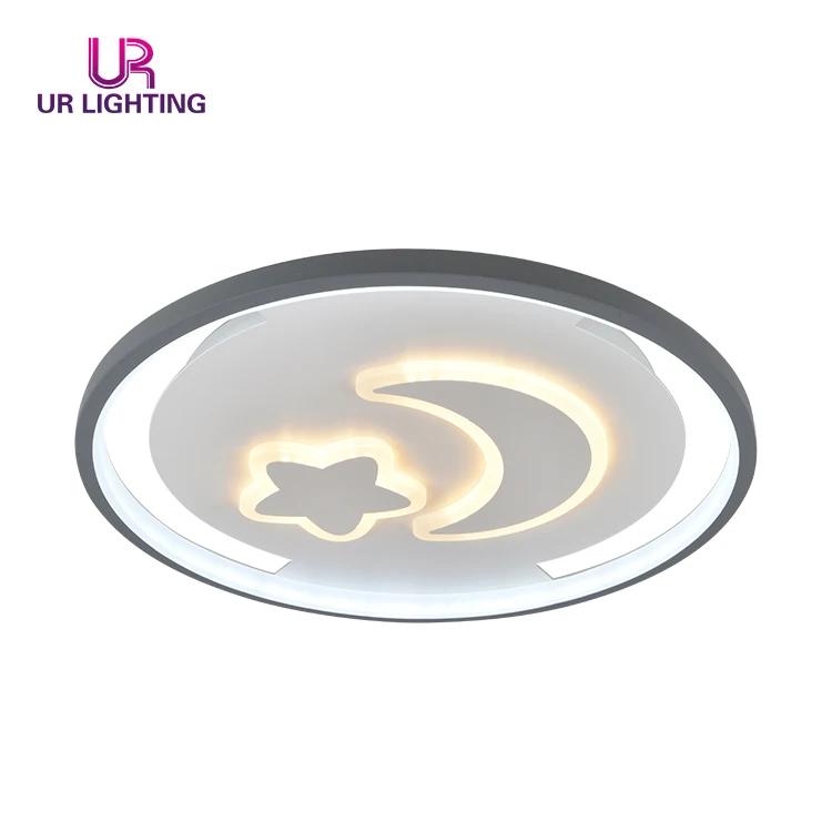 Hot sales modern creative decoration aluminum acrylic round led ceiling lamp for living room