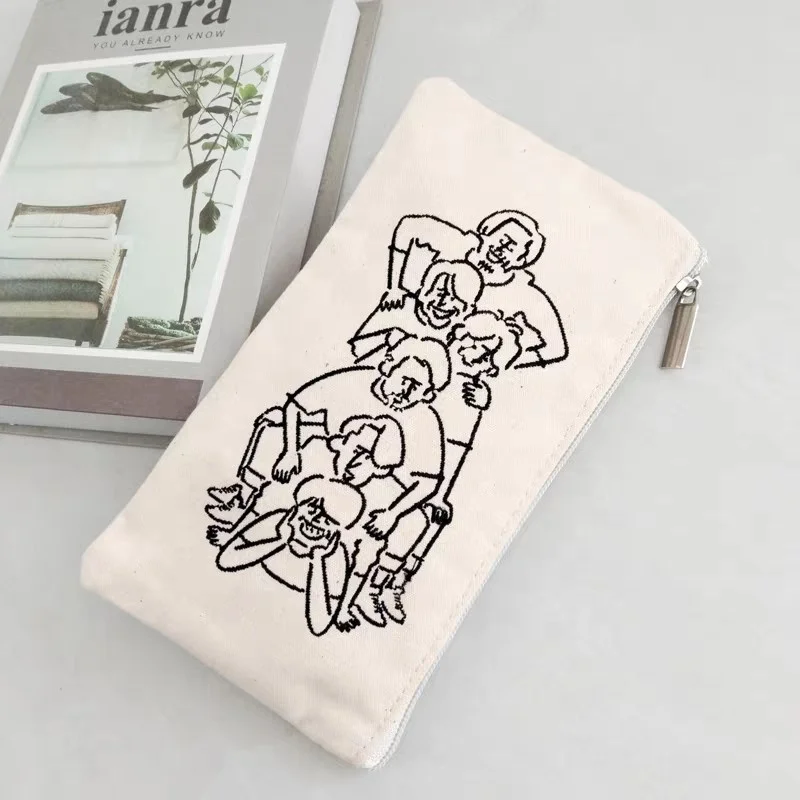 Chuanghua Personalized Nature Cotton Kids Clothing Pouch packaging Cotton Bags With Custom Printed Logo Luxury Dust Bag