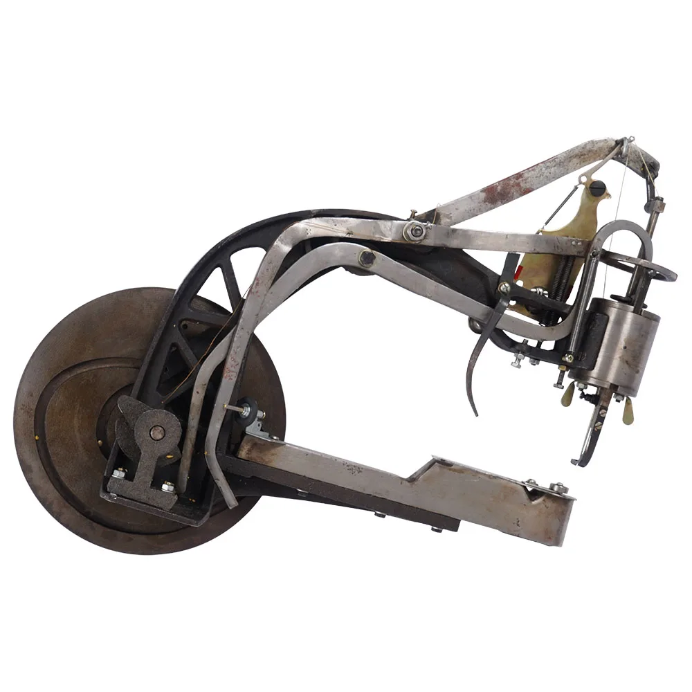 Shoemaking thick material sewing machine foam sole shoe machine cotton mop oblique head shoe mending machine
