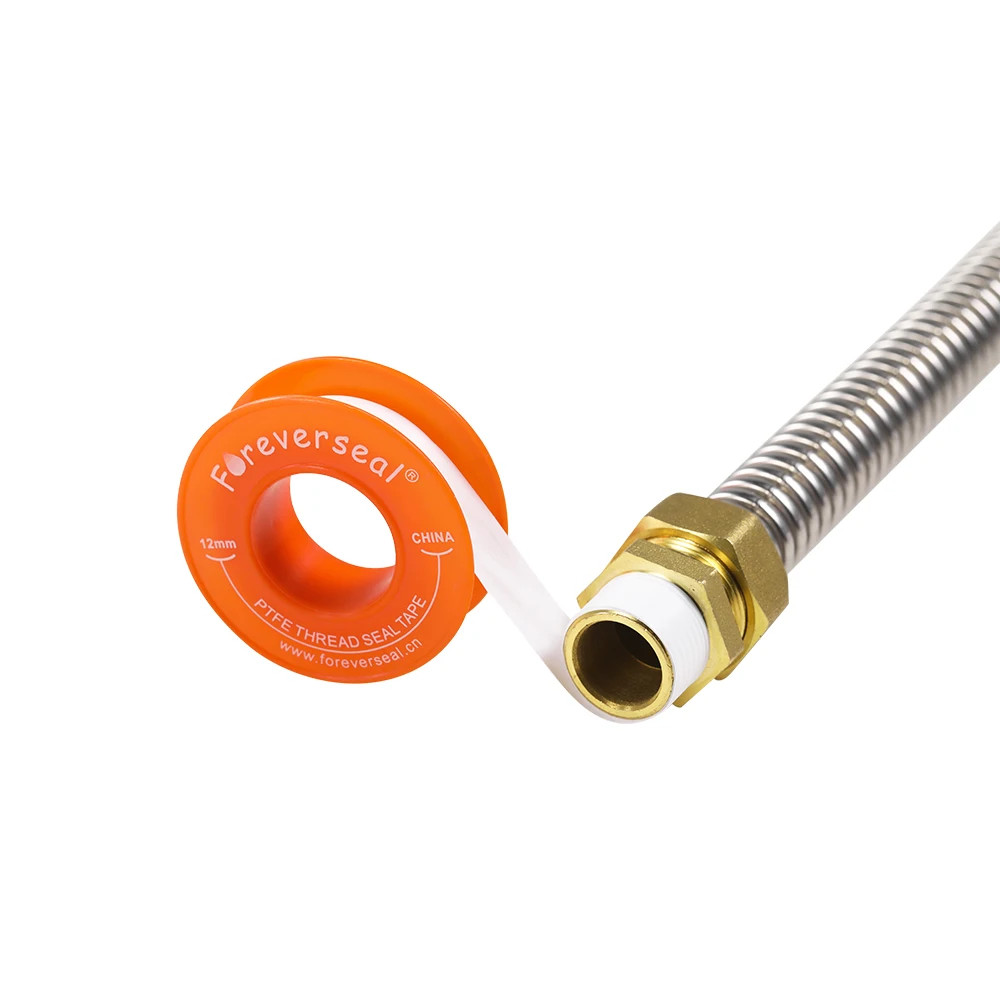 12mm*0.1mm*10m Tape  Ptfe Taflon Thread Seal Tape Customized Spool Tape For Water Pipe