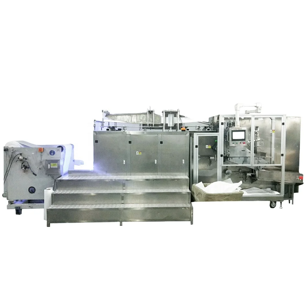 Factory Price Professional Surgical Non woven Hospital Medical Disposable Bed Sheet Folding Machine Production Line