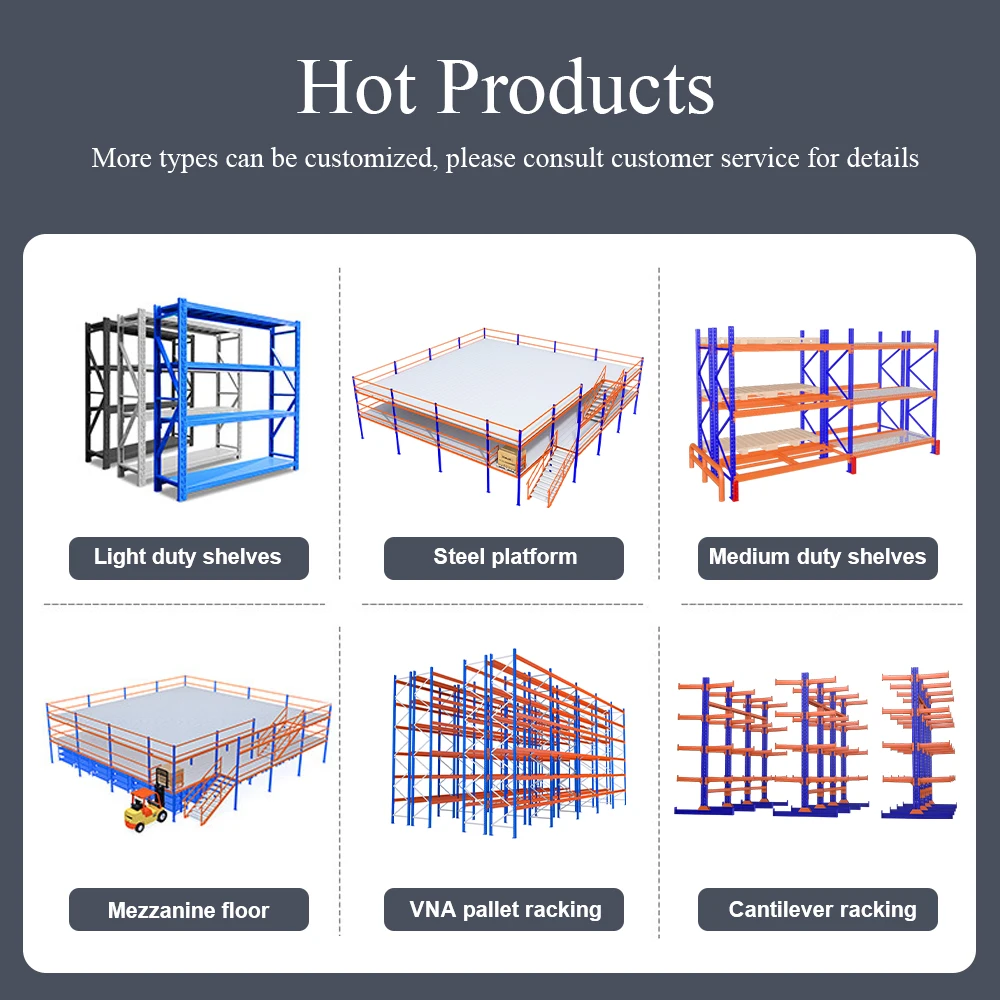 Heavy duty industrial storage warehouse racks pallet racking systems attic loft mezzanine floor platforms