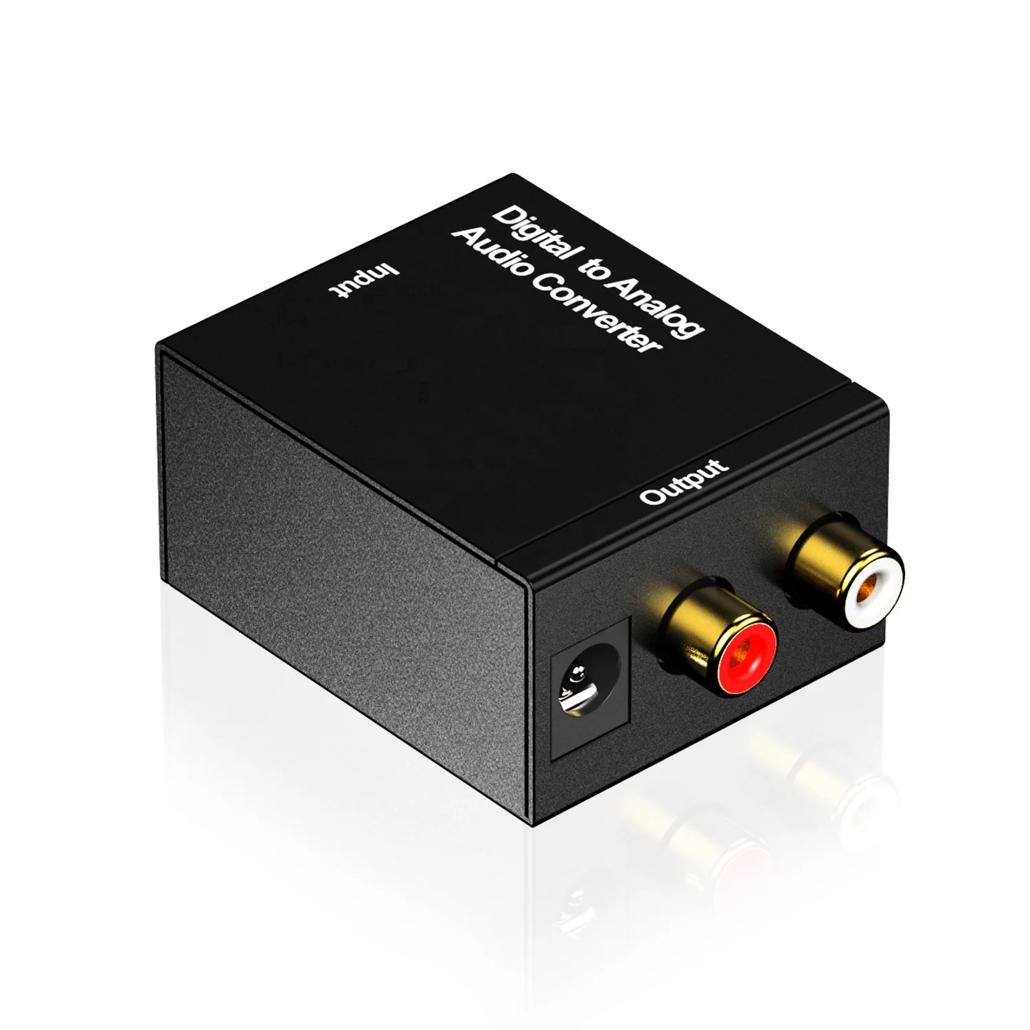 Optical Digital Stereo Audio connector SPDIF Toslink Coaxial Signal To Analog Converter DAC adapter