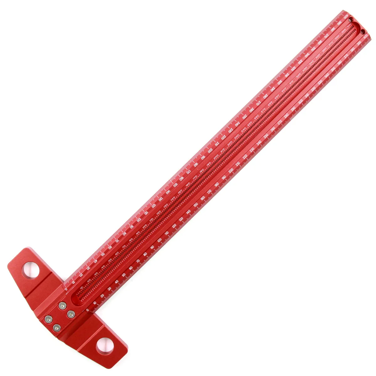 JDSR  Woodworking T-type Line Scriber Hole Scale Ruler Aluminum  Marking Gauge Crossed Line Scriber Carpenter Measuring Tools