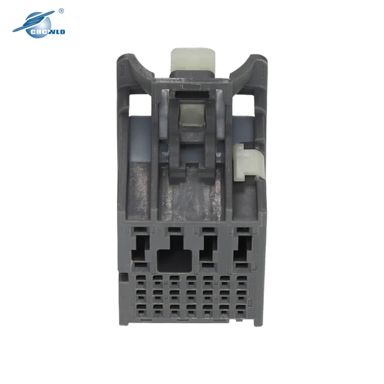 1600140003 molex 28 pin female light gray housing automotive wire to wire plug connector