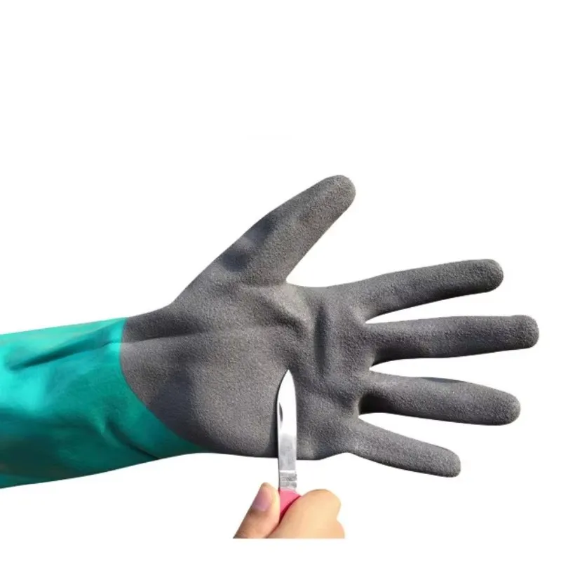 Latex gloves for fishing waterproof, prick-proof, frosted, non-slip gloves Household cleaning and dishwashing gloves