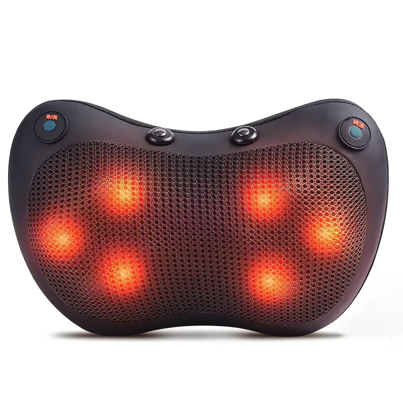 Youmay Neck Rolling Kneading Massage Neck Shiatsu Neck Electric Relaxation Massage Pillow Car and Home Massage Pillow
