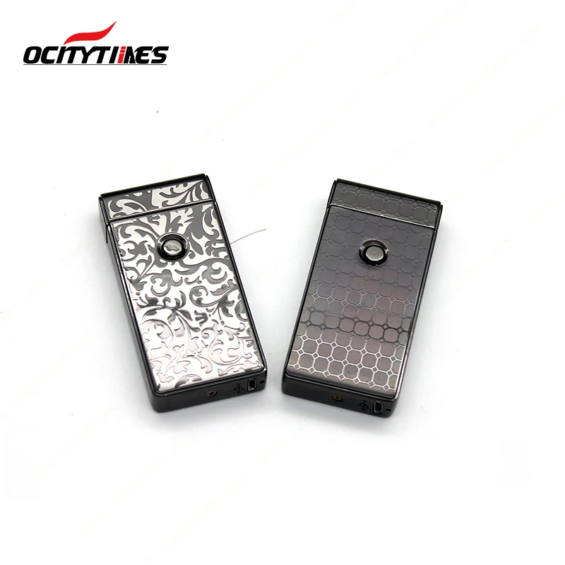 OCITYTIMES USB Electronic Cigarette Lighter Top Quality Safety Flame-less plasma double arc USB Lighter
