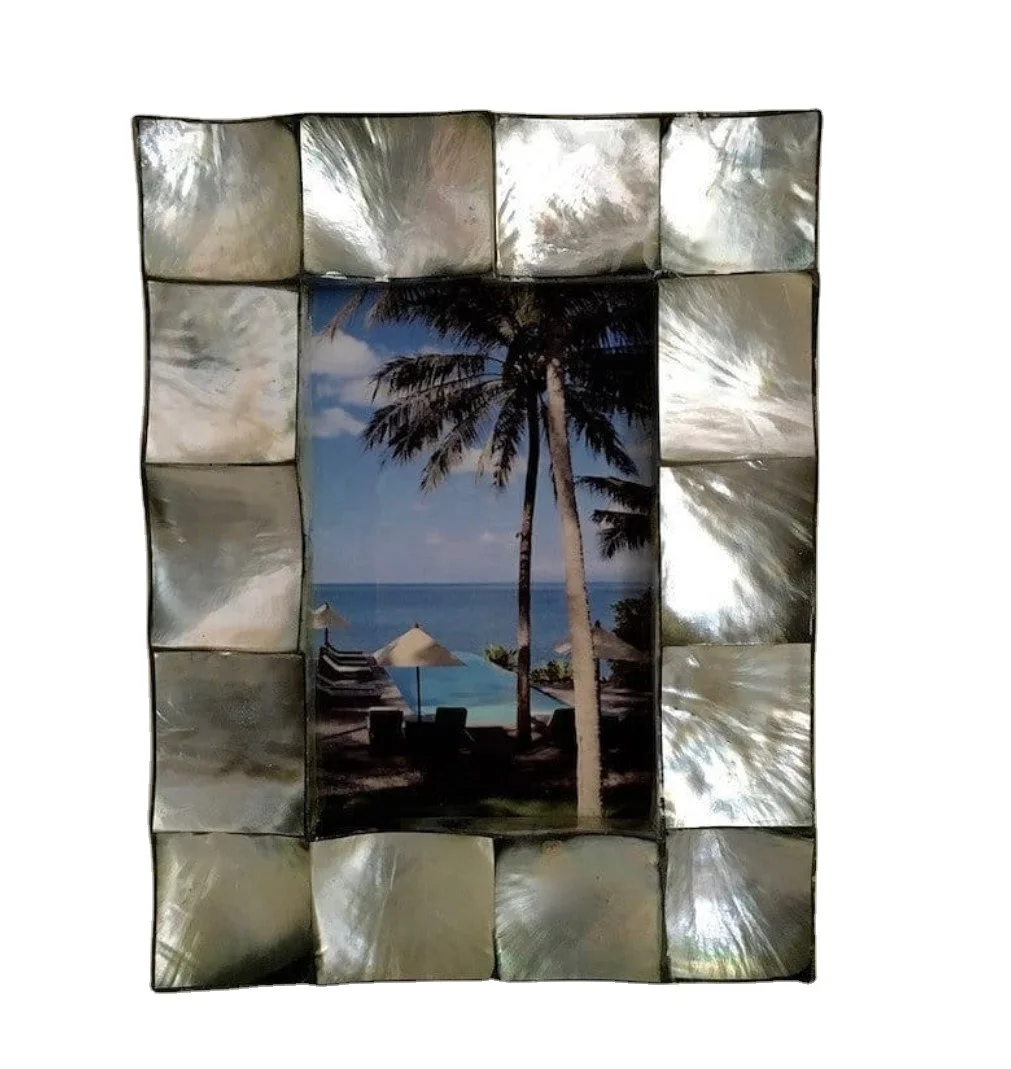 Индийская Роскошная фоторамка с перламутровой инкрустацией для оптовой продажи