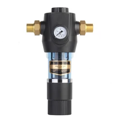 40Micron Whole House Kitchen copper Water Filter with manometer
