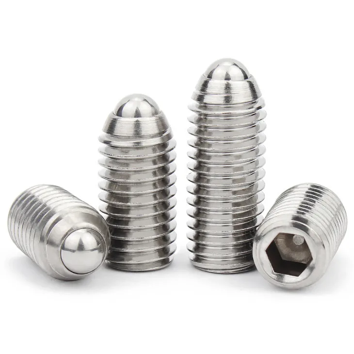 Wholesale Factory Price Sus 304 Spring Ball Plungers Screw M3 M4 M5 M6 Bolt And Screw Production Line