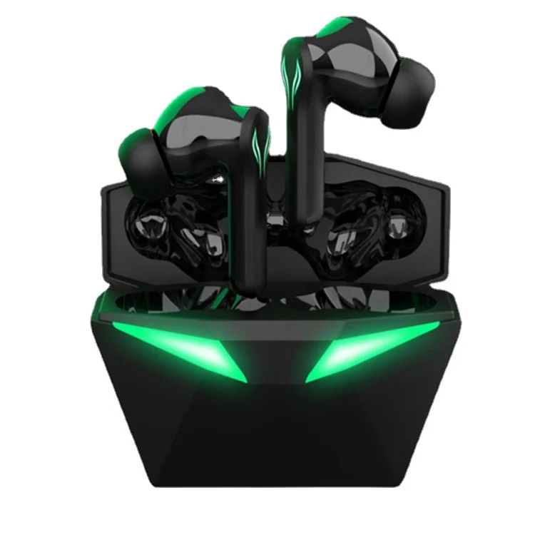 AIWO Новое поступление, крутая модель J116, перезаряжаемые мини-наушники для игр, беспроводные шумоподавляющие наушники