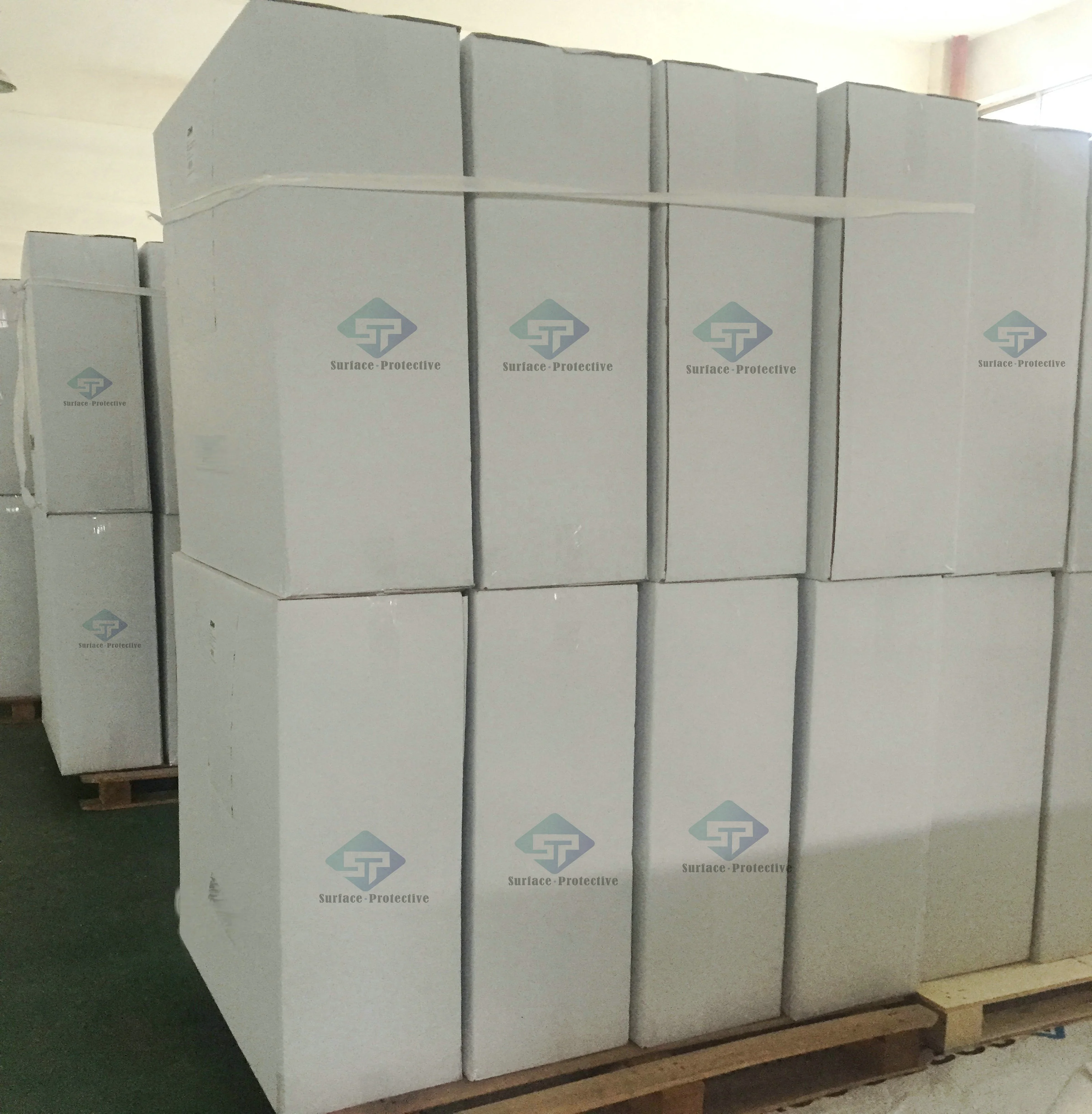 Hot sale 160g 1*25m  Self adhesive Floor protection felt Roll  paint cover fleece floorliner paint protection