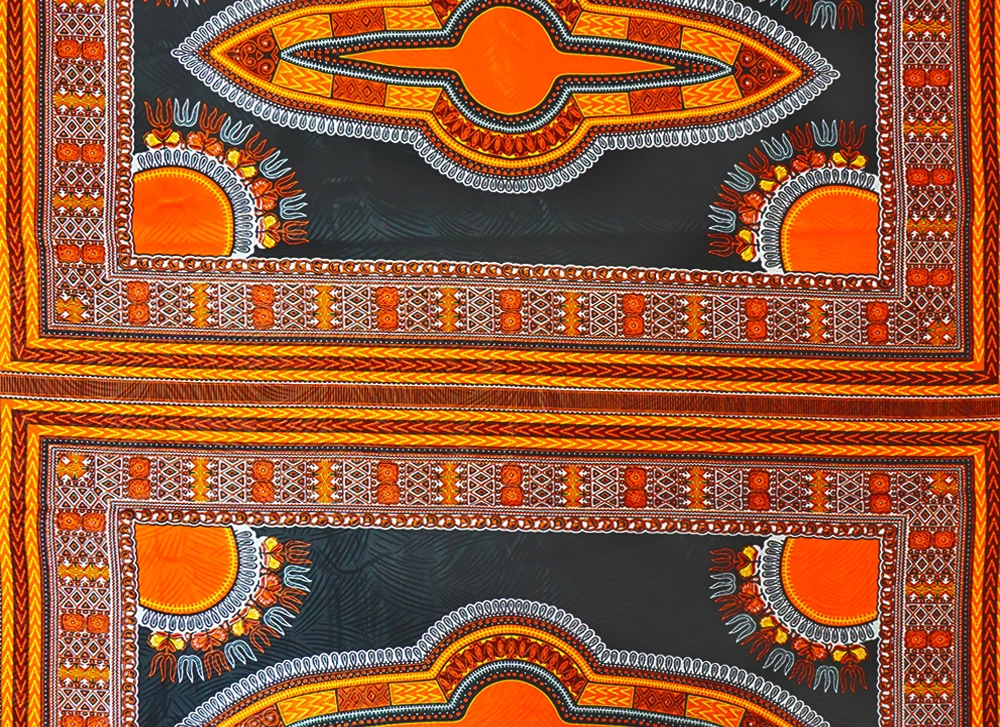 black veritable V1288 guaranteed batik printed material ankara  african wax dashiki print cotton fabric for garment