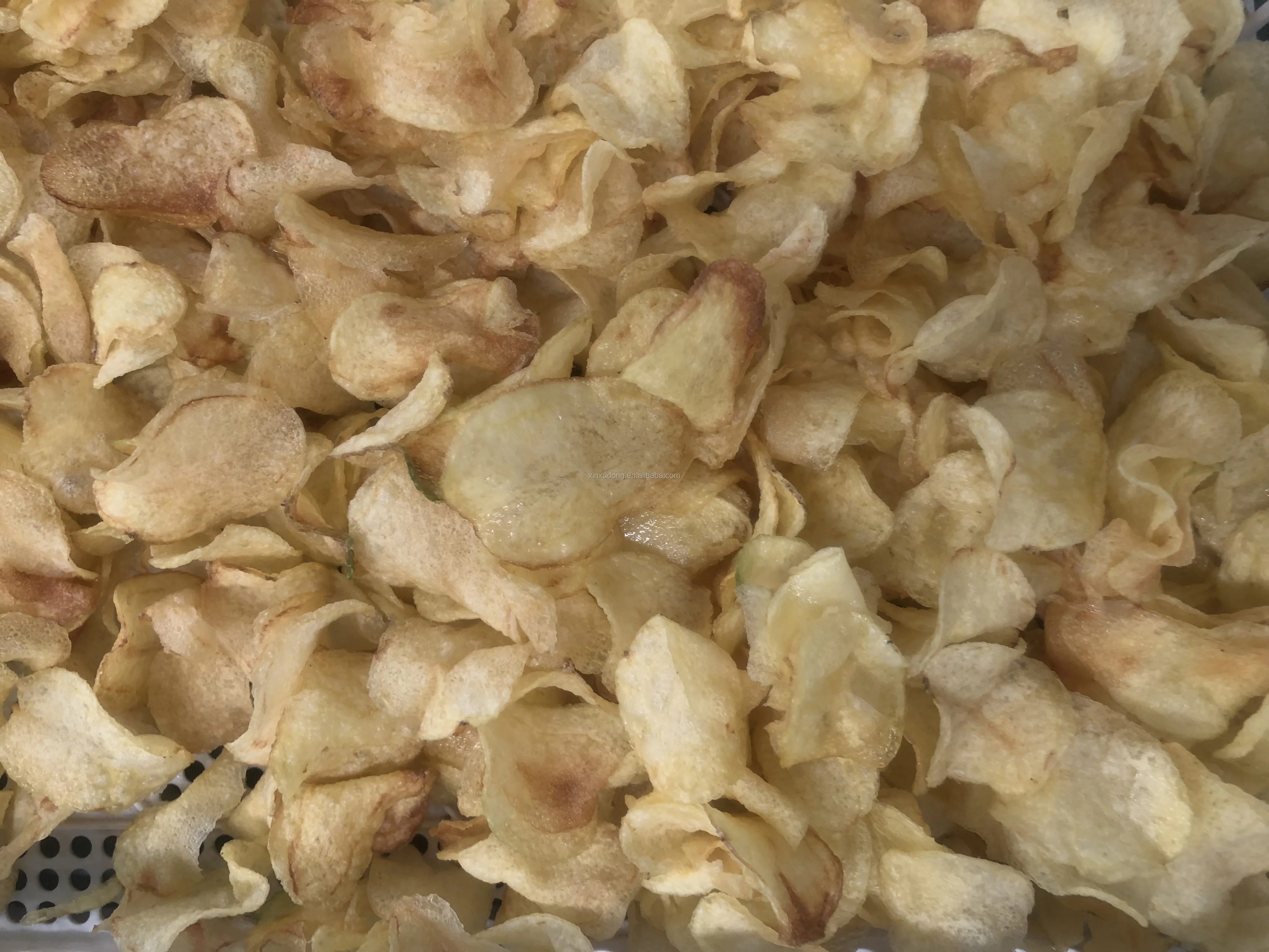 TCA Semi-automatic 50kg/h cassava yam plantain banana potato chips making machine chips processing