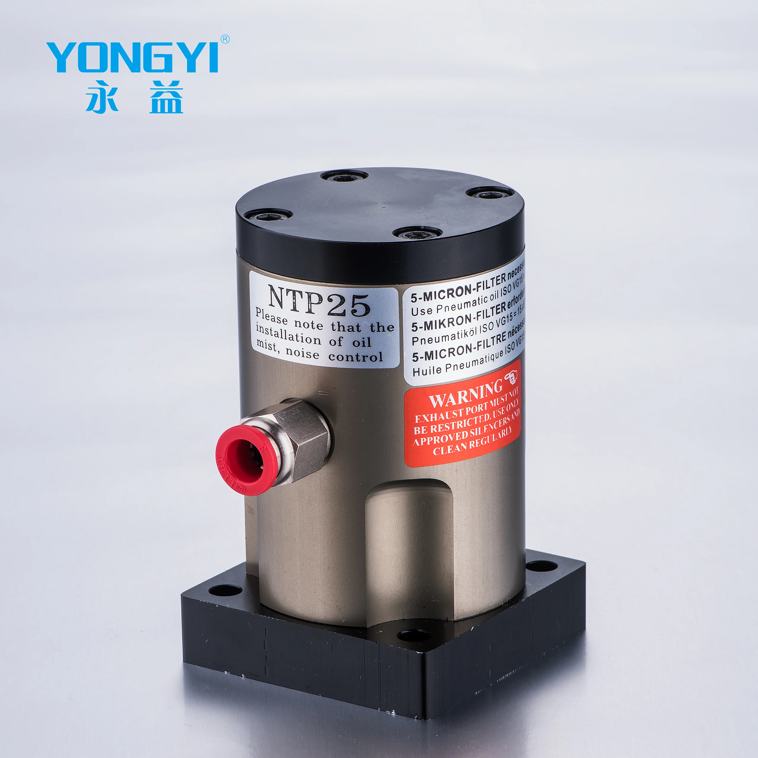 NTP Series Germany Netter Pneumatic Piston Reciprocating Type Ball Vibrator NTP48 Linear Vibration
