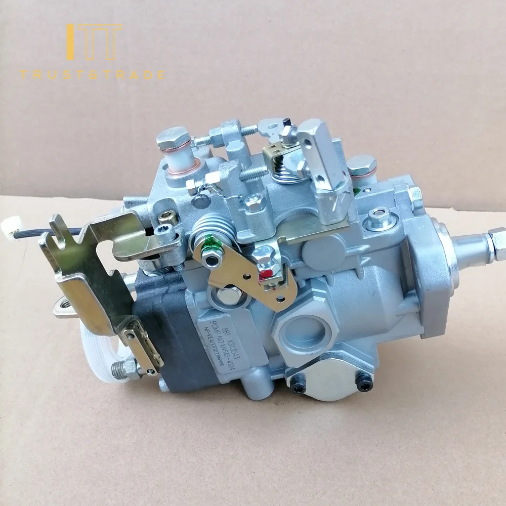 104645-4124 104745-4124 NP-VE4/10F1200RNP1116 1670040K07 VE Series Auto Parts Fuel Injection Pump Assembly For NISSAN TD27