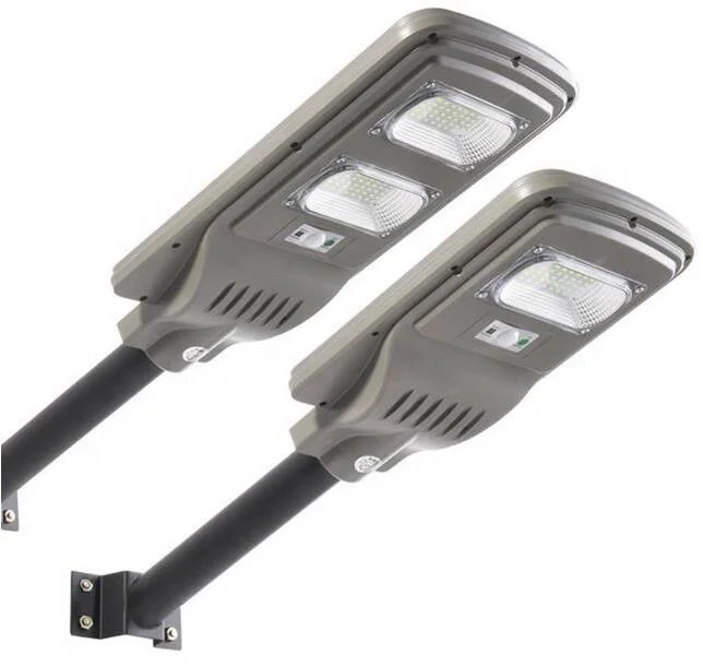 Водонепроницаемый ip65 60 Вт Встроенный все в одном светодиодный солнечный уличный фонарь с датчиком движения