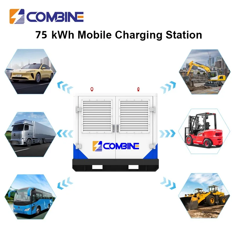 COMBINE 75kwh Backup Power system with Solar Inverter Residential Emergency Power Supply Hybrid Home Energy Storage System