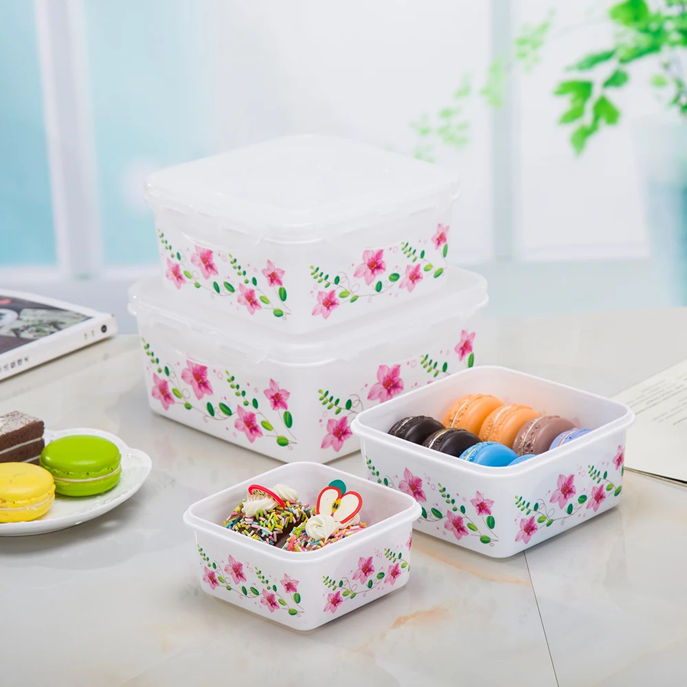Wholesale popular kitchen bpa free plastic food storage