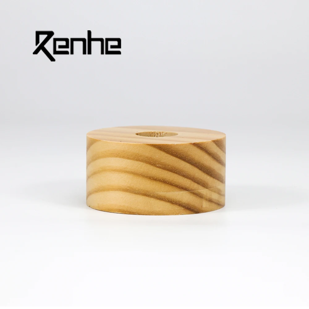 Custom colorful 100ml 150ml 200ml Aromatherapy Empty Oil bottle Reed Diffuser Glass Bottle with wood cap logo color custom