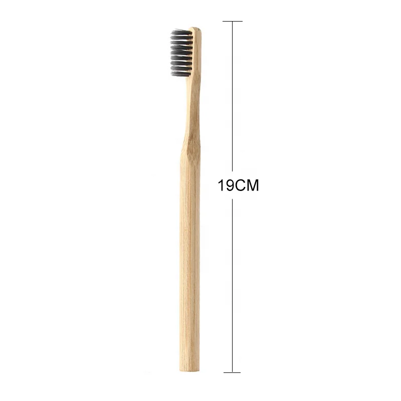 2021 newest  Charcoal Organic Bamboo Carbon ToothBrush Natural Soft Toothbrush