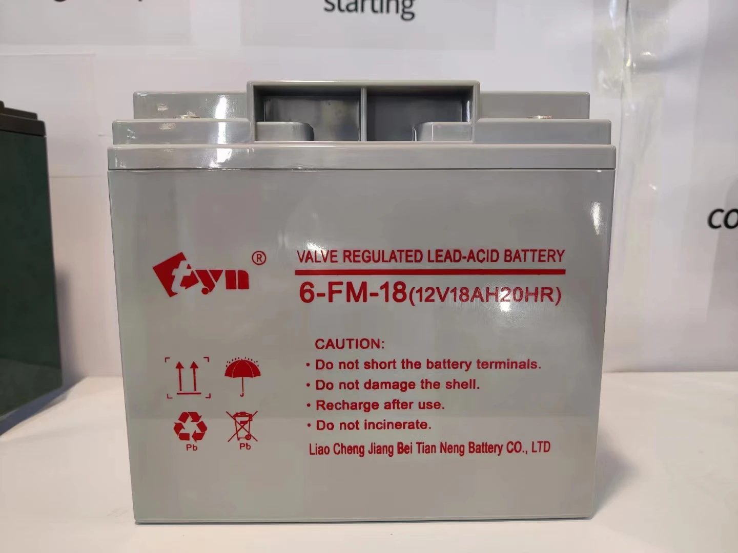 12V18AH storage battery recyclable rechargeable to save battery medical photo12v17ah 18ah spare battery