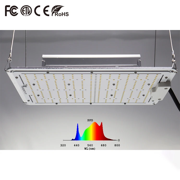 Full Spectrum Smart Dimmable 120W Grow Light With UV IR For Greenhouse Hydroponic Indoor Plants Veg And Flower LED Grow Light