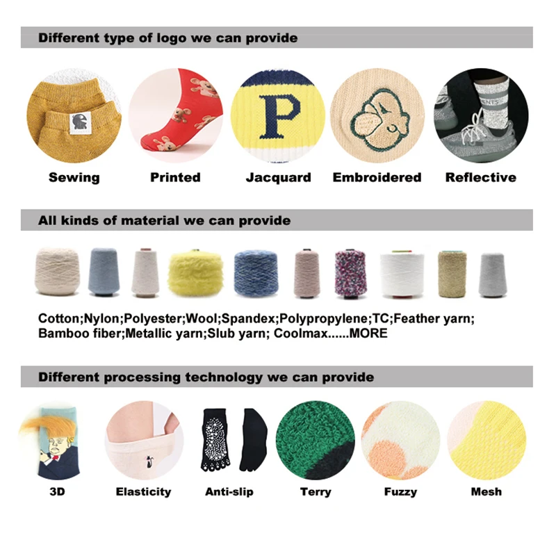 Striped cotton crew sock design sock custom logo quality wholesale soft sport socks