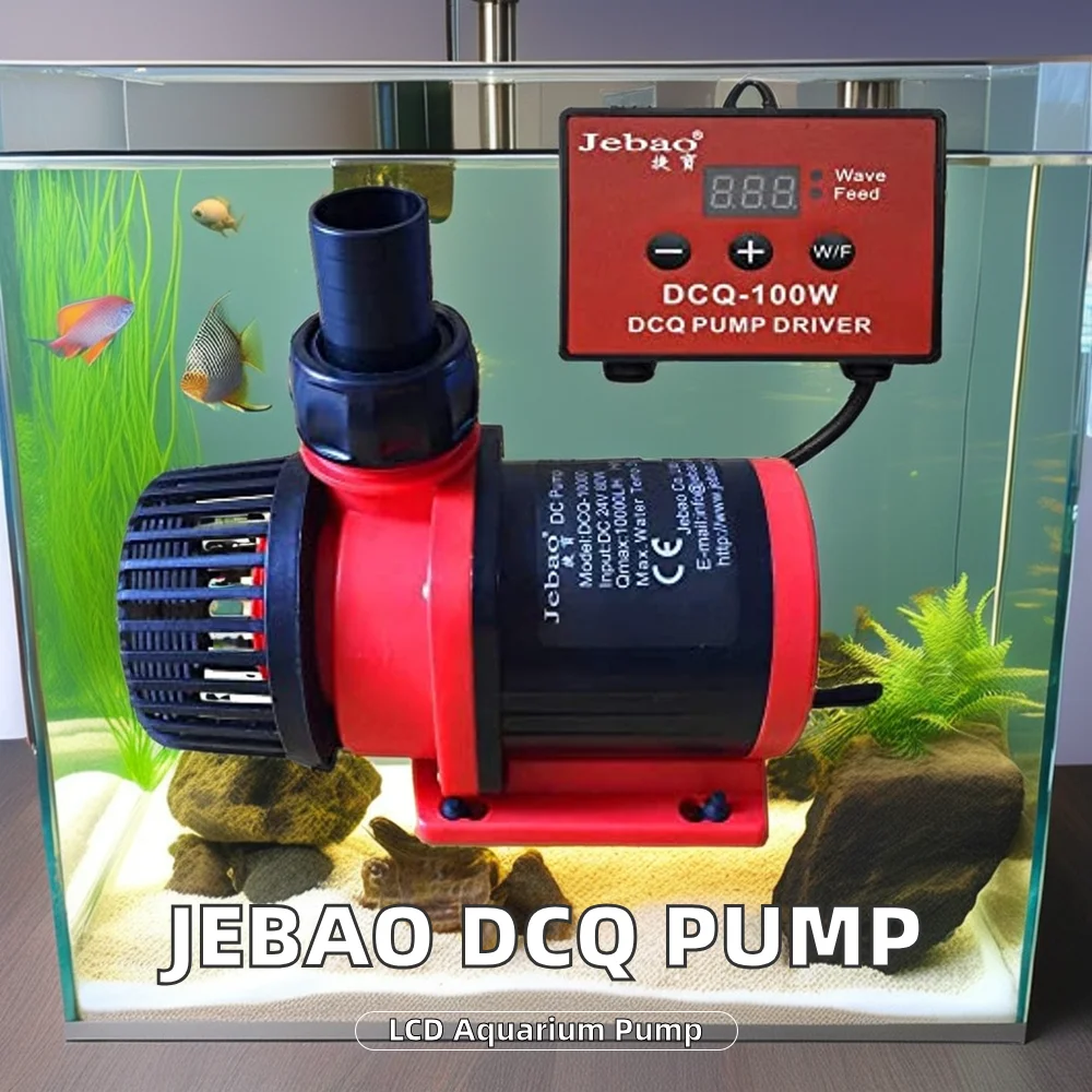 Jebao High Quality LCD Display Aquarium Pump DCQ ACQ Marine Aquarium Air Pump DC Controllable Return Water Fish Tanks