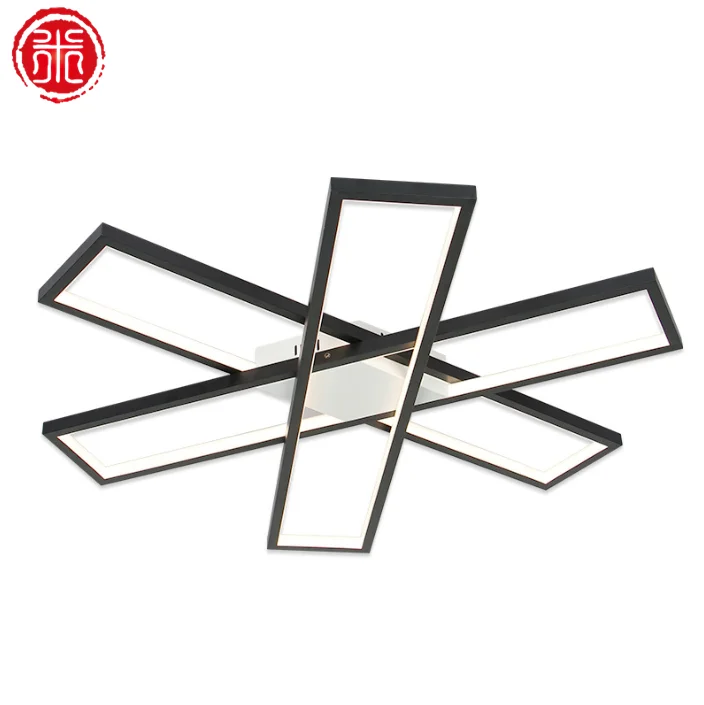 creative geometry ceiling light stepless dimming LED 2835 bead light ceiling lamp