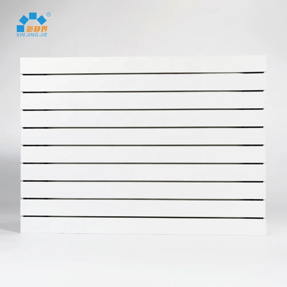 aluminum grooved acoustic panels soundproof  apartment ceiling