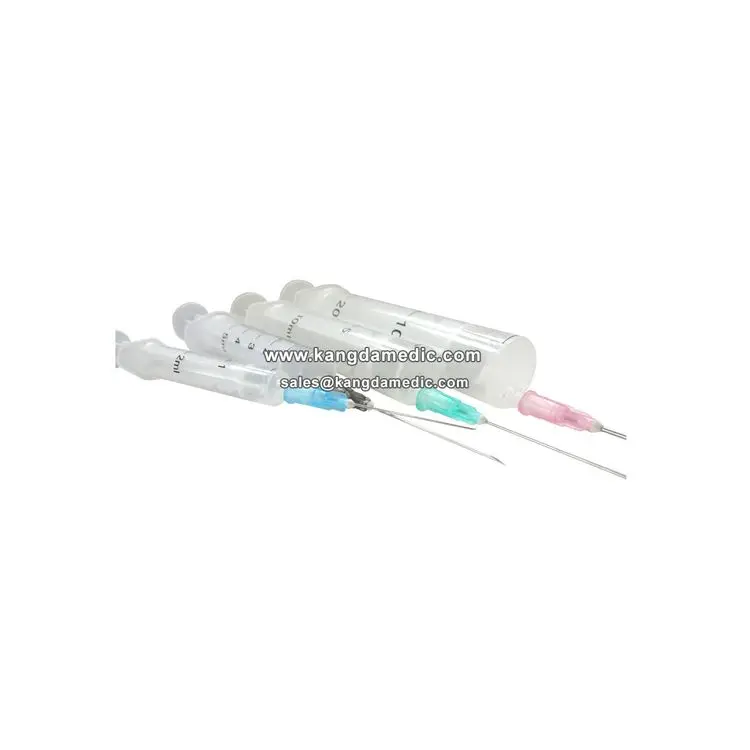 manufacturer direct supply medical  disposable 2 part syringe with needle 3cc 5cc 10cc 20cc