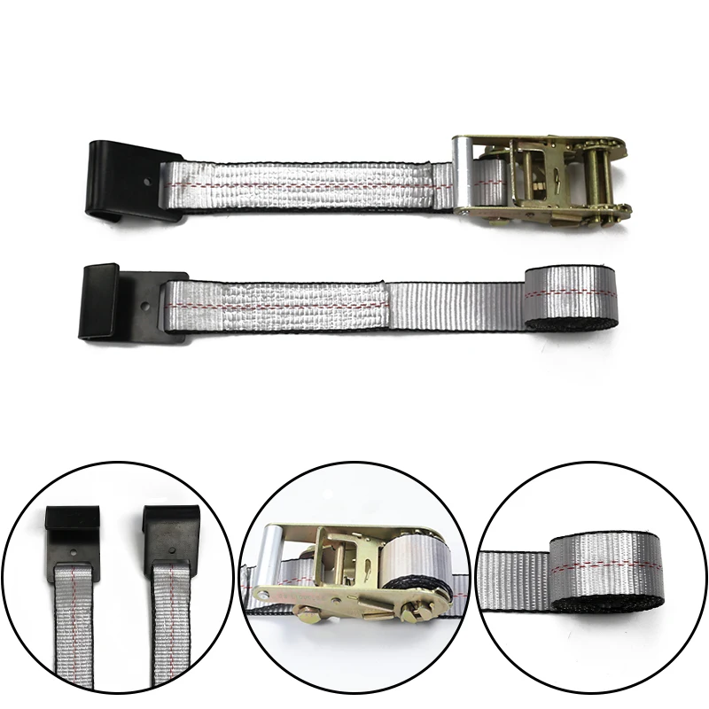 Heavy Duty Polyester Webbing Ratchet Tie  Downs Us Lashing Straps Ratchet Cargo Slings 2Inch 10000lbs Ratchet Tie Down Strapsps