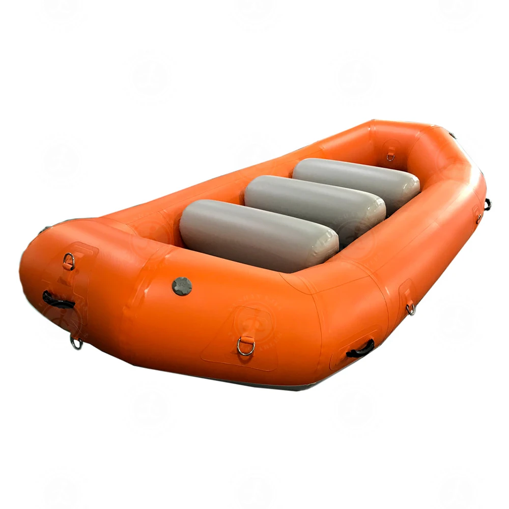 Commercial Customized PVC Inflatable Rafting Boat Hypalon OEM Inflatable Fishing Boat Raft Pontoon Rafting Boat