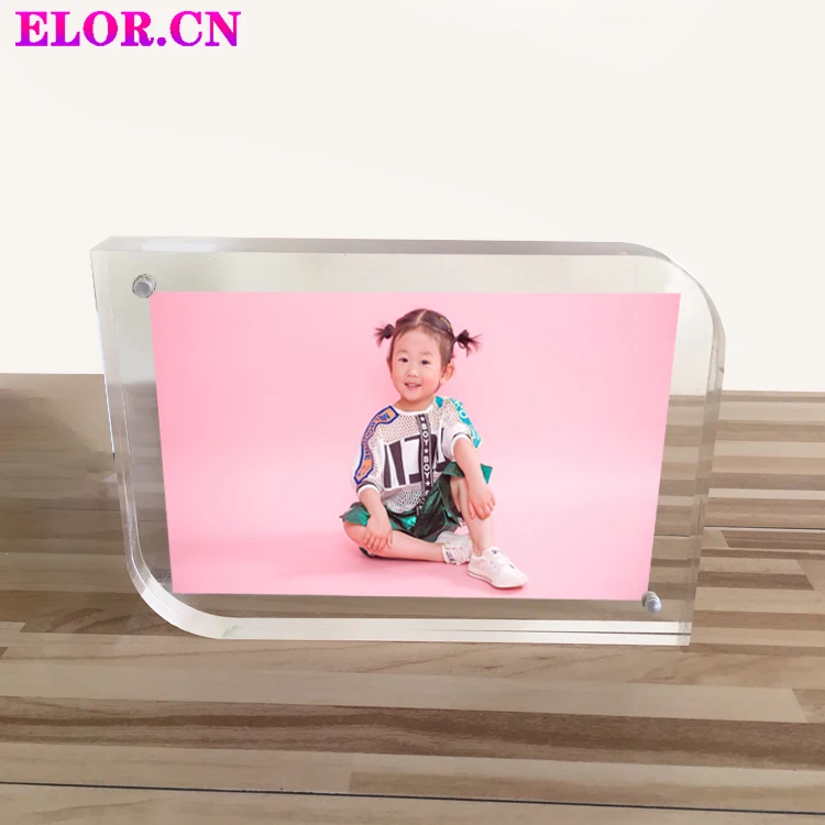 Elor Acrylic Custom Banknote Favorites With Magnetic Attraction High Quality Transparent Frame Business Gifts
